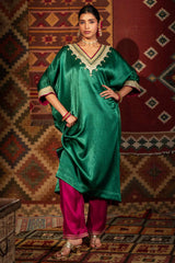 Heer Mashru Kurta