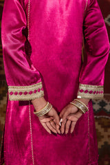Gulabo Mashru Kurta
