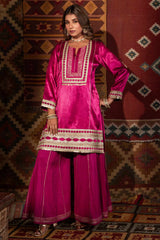 Gulabo Mashru Kurta