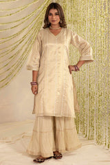 Rekha Chanderi Kurta