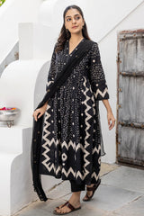 Vintage Zigzag Dress