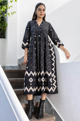 Vintage Zigzag Dress