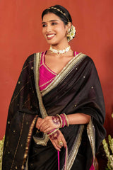 Raat Rani Chanderi Saree