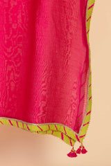 Gulabi Lehar Dupatta
