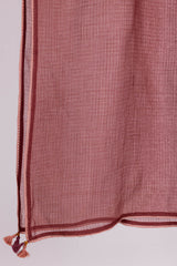 Rust Red Doria Dupatta