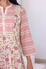 Rose Mist Kalidar Kurta
