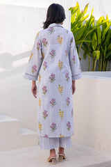 Floral Shirt Kurta