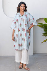 Stripes and Posies Anti-Fit Top