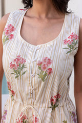 Striped Sleeveless Top
