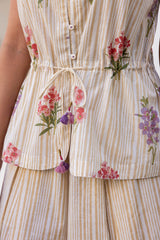 Striped Sleeveless Top