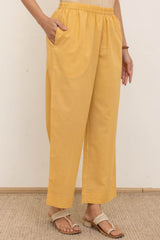 Mustard Cambric Trousers