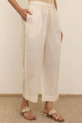 Ivory Cambric Trousers