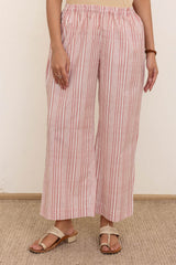 Pink Striped Trousers