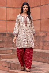 Malay Floral Kurti