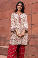 Malay Floral Kurti