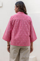 Bubblegum Pink Placket Shirt