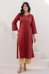 Earthy Handloom Kurta