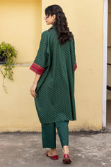 Green Narayanpeth Anti Fit Kurta