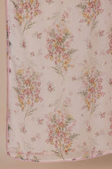 Floral Cream Dupatta