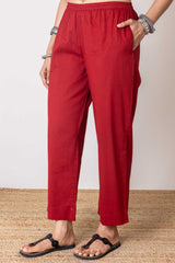 Gulrukh Wide Cotton Trousers