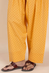 Yellow Polka Farshi Trousers
