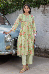 Floral Blush Kurta