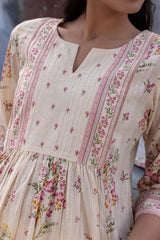 Floral Flow Kurta