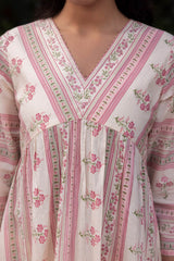 Floral Wave Kurta