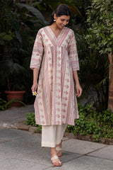 Floral Wave Kurta