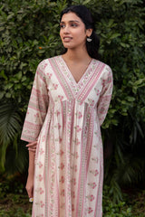 Floral Wave Kurta