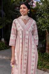 Floral Wave Kurta
