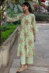 Floral Rain Kurta