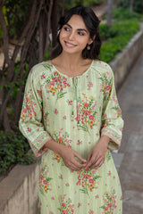 Floral Rain Kurta