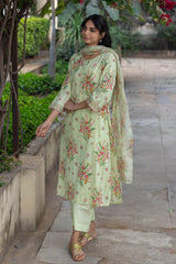 Floral Rain Kurta