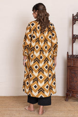 Burnt Ochre Kurta