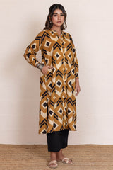 Burnt Ochre Kurta