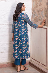 Cobalt Orchard Kurta