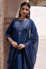 Abha Bandhej Kurta