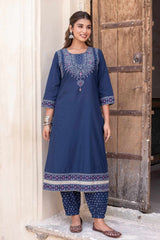 Abha Bandhej Kurta