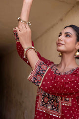Rajsi Bandhej Kurta