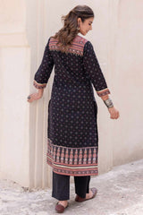 Nisha Bandhej Kurta