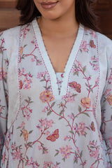 Pastel Bloom Kurta