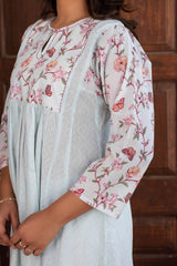 Blush Blue Cotton Kurta