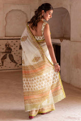 Buti Chanderi Saree