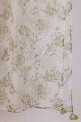 Sage Floral Doria Dupatta