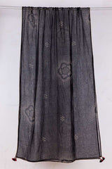 Black Bandhej Doria Dupatta