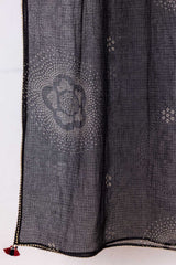 Black Bandhej Doria Dupatta