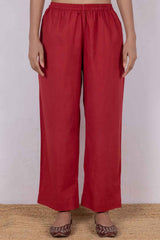 Scarlet Cambric Trousers
