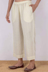 Green Polka Dot Trousers
