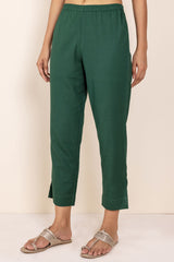 Teal Narrow Trousers